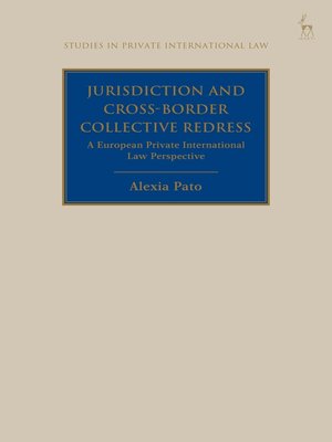 cover image of Jurisdiction and Cross-Border Collective Redress